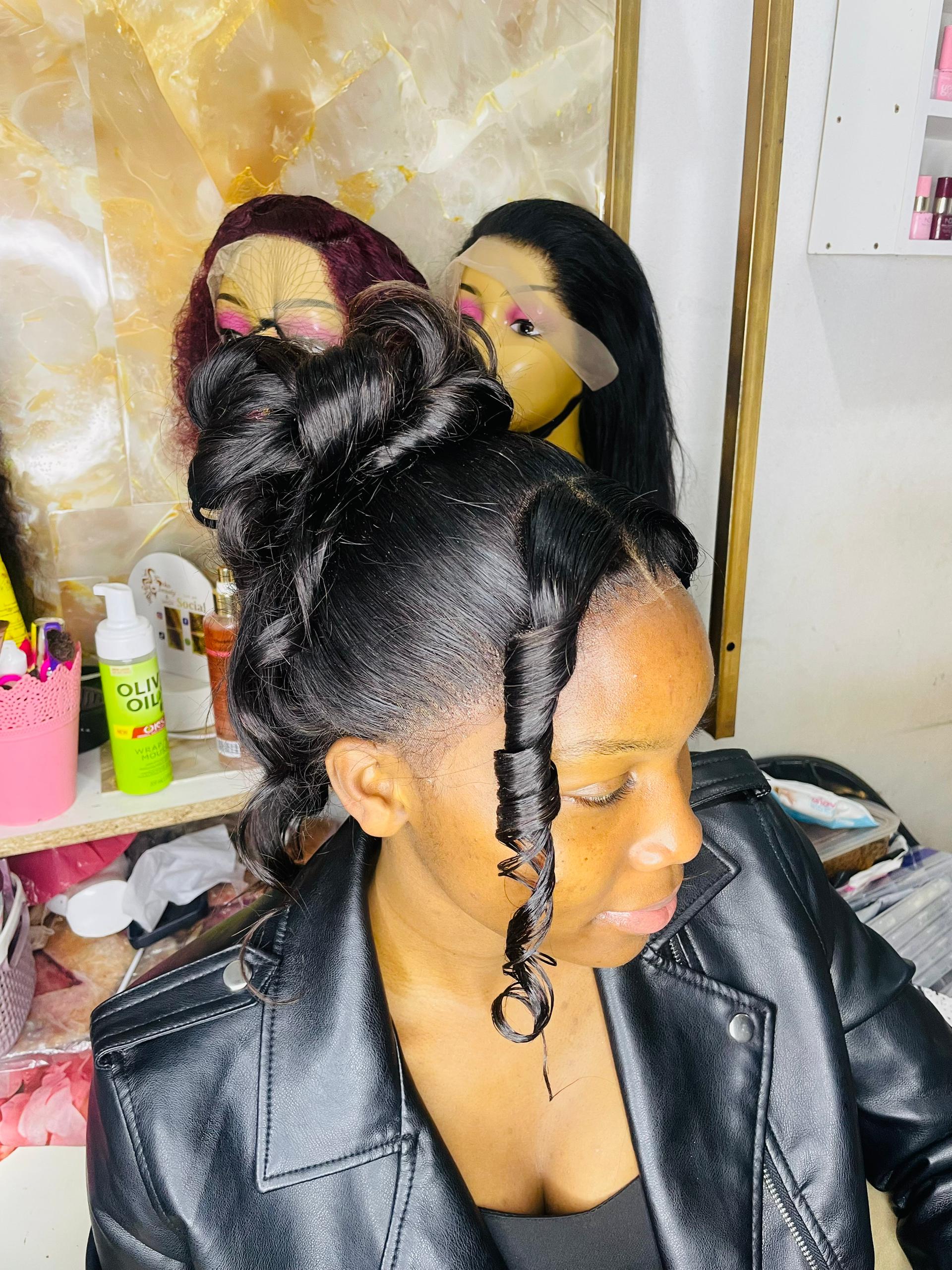 Elegant Updo Styling